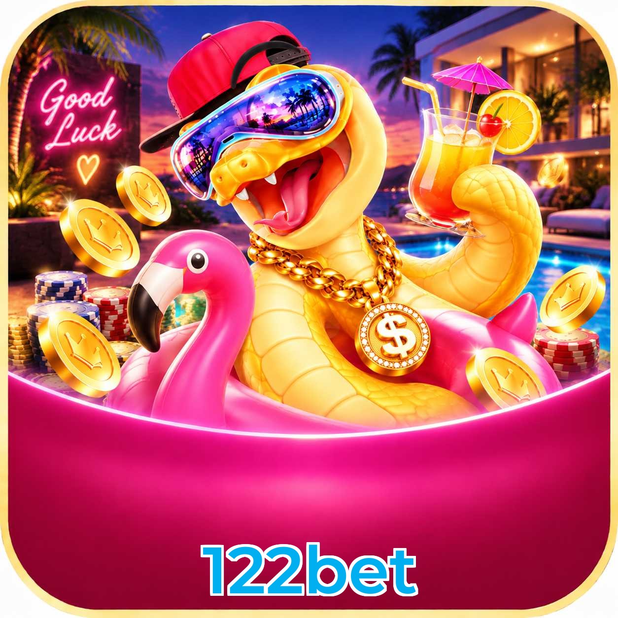 Logo 122bet Telegram Canal Oficial